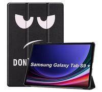 Lobwerk Case for Samsung Tab S9+ Plus 2023 SM-X810 SM-X816B SM-X818U 12.4 Inch Smart Cover Case with Stand Function and Auto Sleep/Wake Function