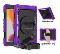 Lobwerk 4-in-1 Cover for Apple iPad Pro 11 2020 Air 4 10.9 2020 Extreme Protection + Tripod Purple
