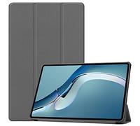 Lobwerk Protective Case for Huawei MatePad Pro 2021 12.6 Slim Case with Stand Function and Auto Sleep/Wake Function Grey