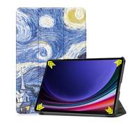 Lobwerk Protective Case for Samsung Tab S9+ Plus 2023 SM-X810 SM-X816B SM-X818U 12.4 Inch Slim Case with Stand Function and Auto Sleep/Wake Function