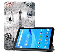 Lobwerk Smart Cover Case for Lenovo Tab M7 TB-7305F / TB-7305X 7.0 Inch with Stand Function and Auto Sleep/Wake Function grey 05