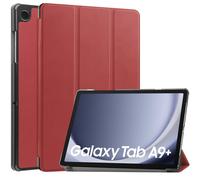 Lobwerk Smart Cover Case for Samsung Galaxy Tab A9/S9 Plus Ultra FE, Leather