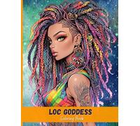 Loc Goddess: Empowering Dreadlocks Coloring Book for Adults