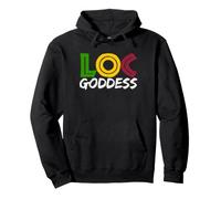 Loc Goddess Sexy African American Hair Loc Pullover Hoodie