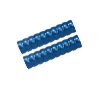 Loc-Line-81202 Vacuum Hose Component, Blue Acetal Copolymer, 2-1/2" ID, 2 x 12" Length Segments (18 Elements Total)