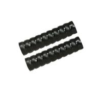 Loc-Line Anti-Static Vacuum Hose Component, Black Acetal Copolymer, 2-1/2" ID, 2 x 12 Length Segments (18 elementals Total)