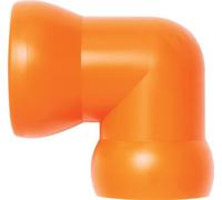 Loc-Line Coolant Hose Component, Acetal Copolymer, Elbow, 3/4" Diameter, 3/4" Hose ID (Pack of 2)
