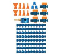 Loc-Line Coolant Hose Magnetic Base Manifold Super Kit, 25 piece, 1/4" Hose ID