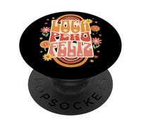 Loca Pero Feliz Funny Cute Spanish Latin PopSockets Adhesive PopGrip