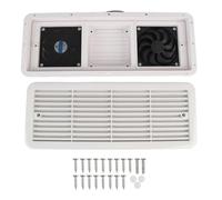Locadence 18.94 X 7.32 X 2.76in RV Side Vent Fan, 12V 3.6W Fast Air Exchanging Double Way Ventilation RV Exhaust Fan, RV Vent Fan for Boat Yacht Trailer
