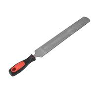 Locadence 19.29in Hoof Rasp, High Hardness Low Alloy Tool Steel Horseshoe File with Rubber Handle, Farrier File Tool for Foals, Ponies, Miniature Horses, Mules
