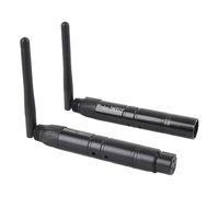 LOCADENCE 2Pcs DMX512 DJ Transmitter and Receiver, Digital Multiplex 400M Transmission Distance 2.4G Wireless Light Controller for Party Stage Light