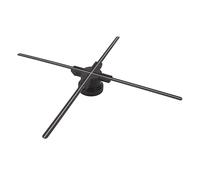 LOCADENCE 72W 24V 3D Hologram Fan, 60cm 1600X720 3D Holographic Projection Fan, 3D Hologram Projector Advertising Display for Commercial Shop Sign Bar Party