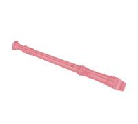 LOCADENCE 8 Hole Soprano Recorder, 12.6X1.2in Descant Flauta Recorder, Clarinet Treble Flute with Cleaning Rod and Instruction for Beginner (Pink)