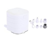 LOCADENCE Air Pump for Inflatables, Mini Portable Air Pump, Rechargeable Air Mattress Inflator with Light for Inflatables Toys Pool Floats Travel Camping