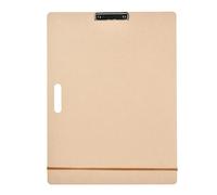 Locadence Artist Sketch Board, 8K Portable Art Students Wooden Sketch Board with Metal Clip, 17.7 X 23.6 Travel Painting Board for Classroom Studio Field Use