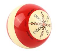 Locadence Billiard Practice Training Cue Ball, 2.25in Diameter Wearproof Resin Standard Pool Billiard Cue Ball for Clubs, Individual Enthusiasts