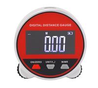 LOCADENCE Electronic Rolling Ruler, 0 to 199.999m Range Digital Tape Measure with Data Storage, Clear LCD Screen Digital Distance Gauging for Circular Flat Curved Diameter