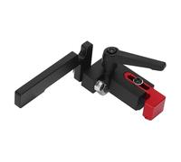LOCADENCE Fence Flip Stop, Aluminum Alloy 75 Type Miter Track Stop, T Track Stop Limiter Fence Chute Flip Stopper, T Track Accessories for Woodworking