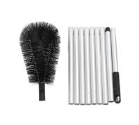 LOCADENCE Gutter Cleaning Tools from The Ground, Multifunctional Practical Rain Gutter Cleaning Brush with Pole, Leaf Cleaning Tool for Cleaning Roofs, Cleaning Drainage Ditches