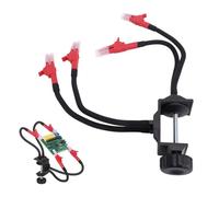 LOCADENCE Helping Hands Soldering, Hands Soldering Station, Multifunctional 4 Flexible Arms Solder Helping Hand, Third Hand Soldering Tool for Electronic Repair Soldering Jewelry