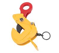 LOCADENCE Horizontal Plate Clamp, 2 Tons Load Capacity Low Vertical Plate Clamp, Carbon Steel Plate Lifting Clamp, Heavy Duty Sheet Metal Lifting Clamp for Industry