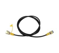 LOCADENCE Hydraulic Pressure Test Hose, 630Bar PA Inner M16x2 Female Head and BSP1/4 Female Head Portable Test Couling Hose for Hydraulic Systems, Tests Various Points Pressure