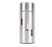 LOCADENCE Kitchen Seasoning Can, 304 Stainless Steel Seasoning Bottle, Seasoning Shaker Condiment Canister, Seasoning Jars Bottles Containers Set with Lid for Salt Sugar (Mesh Holes)