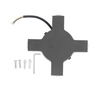 LOCADENCE LED Cross Beam Wall Light, 4W 85~265V Aluminum Retro Industrial White Beads Light Decoration for Courtyard, Kitchen, Bathroom, Dining Room, Toilet Table, Mirror Cabinet