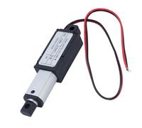 LOCADENCE Linear Actuator, Electric Small Motion Actuator, 0.8in Stroke 50N Thrust 15mm/s Electric Micro Linear Actuator for Fan Blades, Cabinets, Window Opener, Robotics, Table