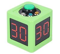 LOCADENCE Poker Countdown Stopwatch, 1.4in Digital Display Brightness Adjustable Alarm Reminder Timer Shot Clock for Private Poker Chess Casinos (Green)