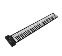 LOCADENCE Portable Roll Up 88 Keys Piano Keyboard with Speaker Chord Function, Multifunctional Hand Roll Piano, Portable Rechargeable Foldable Electronic Keyboard