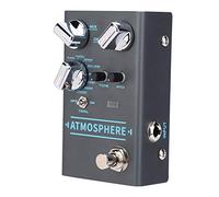 LOCADENCE Reverb Guitar Pedal, 9 Digital Ambiance Bypass Reverb Effect Pedal with Spring, Church, Plate, Eko Verb, Shimmer, Comet, Rewind, Forest, Pulse