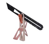 LOCADENCE Sliding T Bevel Angle Finder, Angle Finder Protractor, Multifunctional T Type Measuring Scriber Marking Ruler, Movable Dovetail Carpenter Ruler Jig, Angle Measuring Tool