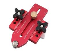 LOCADENCE Table Saw Jig Guide, Aluminum Alloy Thin Rip Jig, Woodworking Tool Fast Thin Ripping Guide for Repeat Narrow Strip Cuts