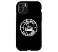 Local and Hero Soil Builder Nature Worm Design Case for iPhone 11 Pro