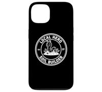 Local and Hero Soil Builder Nature Worm Design Case for iPhone 13