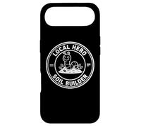 Local and Hero Soil Builder Nature Worm Design Case for iPhone Air
