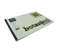 Local Art Pad Botanical Hot Press Ultra Smooth A4 Watercolour Paper pad 10 Sheets 300gsm, 50% Cotton