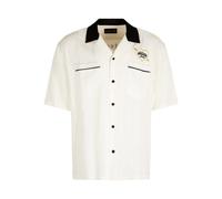 Local Authority graphic-print cotton shirt - Neutrals S-M-L-XL