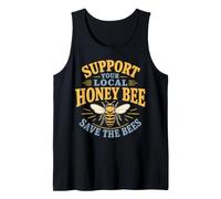 Local Beekeeper Apiary Save The Bees Tank Top