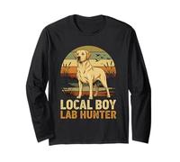 Local Boy Lab Hunter Dog Duck Hunting Long Sleeve T-Shirt