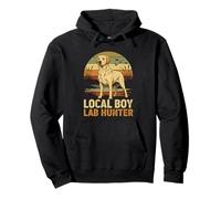 Local Boy Lab Hunter Dog Duck Hunting Pullover Hoodie