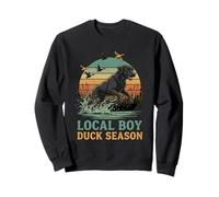 Local Boy Lab Hunter Dog Duck Hunting Sweatshirt