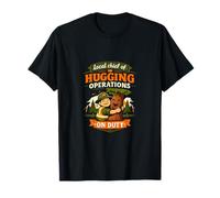 Local Chief of Hugging Operations Badge Graphic T-Shirt