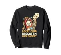 Local Club Kissaten Luck Society Japanese Cafe Art Sweatshirt