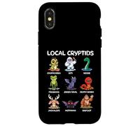 Local Cryptids Cute Cryptid Monsters Of America Kawaii Funny Case for iPhone X/XS