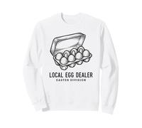 Local Egg Dealer Easter Division Vintage Egg Carton Sweatshirt