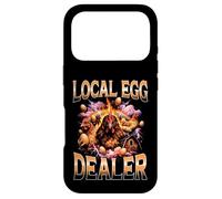 Local Egg Dealer Rooster Chicken Farmer Homesteading Eggs Case for iPhone 17 Pro