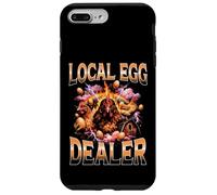 Local Egg Dealer Rooster Chicken Farmer Homesteading Eggs Case for iPhone 7 Plus/8 Plus